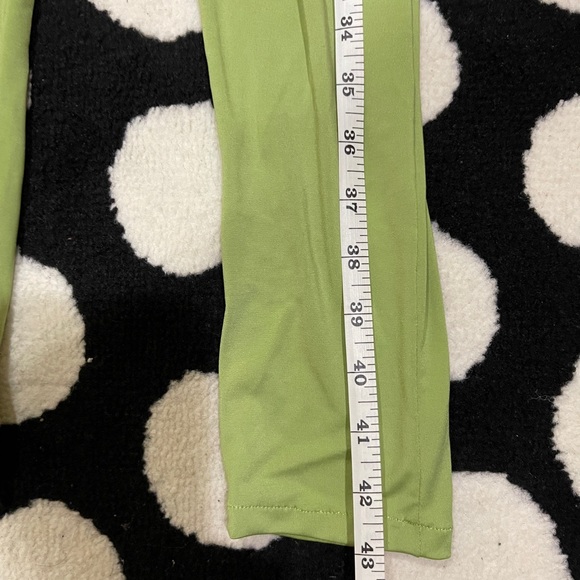 Custom green bird inspired unitard costume with Swarovski Rhinestones. - Picture 10 of 12